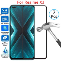 tempered glass case for realme x3 superzoom cover on realmex3 realmi x 3 3x x3superzoom phone coque reame relme ralme real me mi