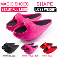 New Conch Women's Slimming Leg Beauty FootSport Shoes Yoga Massage Rocking Balance Sculpting Hip Easy Lose Weight Slippers