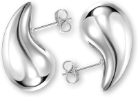 Teardrop Earrings Dupes for Women Gold Chunky Hoop Earring Dangle Earrings Water Drop Hypoallergenic