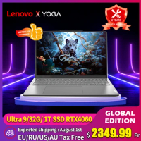 2024 Lenovo YOGA Pro 16s AI Laptop Intel Ultra 9 185H 32GB 1TB SSD RTX 4060 8G GPU 16 inch 165Hz 100% P3 Screen Notebook New PC