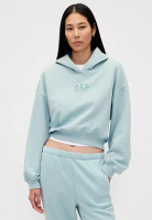 GAP Vintage Soft Crop Logo Hoodie