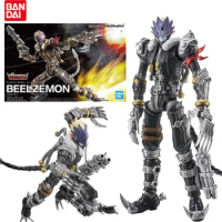 Bandai Genuine Digimon Adventure Anime Figure Figure-Rise Beelzebumon Action Figure Toys for Boys Girls Gift Collectible Model