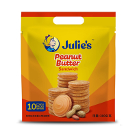 Julies茱蒂絲 花生醬三明治餅乾-手提(300g)