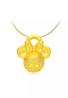 CHOW TAI FOOK Jewellery CHOW TAI FOOK Disney Classics Collection 999 Pure Gold Pendant - Round Minnie R12446