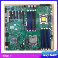 X9DBi-F For Supermicro Server Motherboard Xeon Processor E5-2400 v2 LGA1356 DDR3 Dual Gigabit Ethernet Via Intel® i210