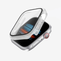 【UNIQ】Apple Watch 41mm Nautic IP68防潑水防塵超輕量曲面玻璃錶殼