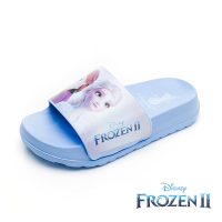 【Disney 迪士尼】冰雪奇緣2 童EVA拖鞋-水藍/FNKS14056