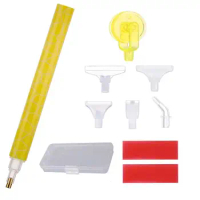 DIY Diamond Painting Pen Kit Roller Tool Embroidery Replacement Pen Heads Plastic Pen Heads Cross Stitch Accessories