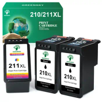 3PK Ink Cartridge for Canon PG-210XL CL-211XL PIXMA MP280 480 490 495 MX320 330