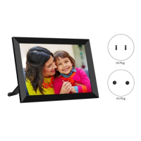 10.1 Inch Smart Wifi Digital Photo Frame 1280X800 IPS LCD Touch Screen, Auto-Rotate Portrait And Landscape