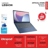 LENOVO IDEAPAD 3-14IRU8 6CID [INTEL I3-1315U/ 8GB/ 256GB/ 14" FHD/ WIN11HOME/ OH+M365] Abyss Blue