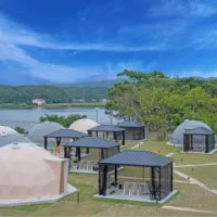 住宿 Glamping Base IZUMO "Lakeside Hot Spring Hotel Kun - Vacation STAY 42025v 出雲