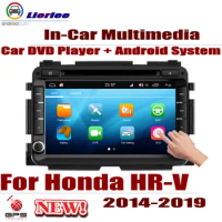 Car DVD Player For Honda HR-V HRV 2014-2019 GPS Navigation Android 8 Core IPS LCD Screen Radio BT SD USB AUX WIFI