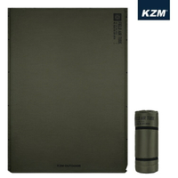 KAZMI 自動充氣雙人床墊/露營睡墊 (軍綠) K23T3Z02