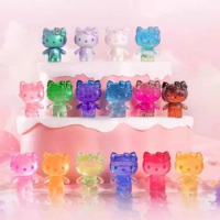New Sanrio Hello Kitty 50th Anniversary Mini Candy Blind Bags Toys Cute Mini Hello Kitty Figures Blind Box Ornaments Girls Gift