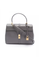 Celine Pre-Loved Celine 16 Sais Medium Handbag leather gray 2WAY