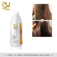 PURC Brazilian Keratin Hair Treatment Formalin Pure Keratin Straightening Smoothing for Hair Hot Sale Free Shipping 1000ml 11.11