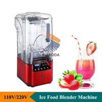 Professional Smart Food Mixer Shakes Machine Commercial Ice Blender Smoothie Machine 2.2L Large Capacity Ice Juicer Machine