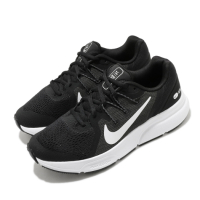 Nike 慢跑鞋 Zoom Span 3 運動 女鞋 氣墊 避震 輕量 透氣 路跑 健身 黑 白 CQ9267001