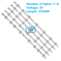 25pcs 355mm LED Backlight Lamp strip For LG 40" 40FA5050 PT2-40LED14 40272SMFHD TX-39A300B VES390UNDA-2D-N02 V390HJ5XC-PE1