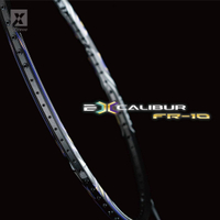 EXTHREE 超力 羽球拍 EXCALIBUR FR-10 王者之劍升級版 無孔釘 羽毛球拍 進攻型 破風框