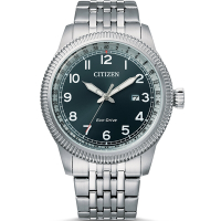 CITIZEN星辰 數字復古腕錶 42.5mm / BM7480-81L