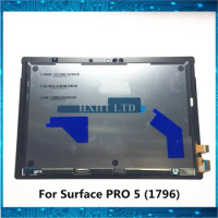 Original 1796 Pro5 Assembly For Microsoft surface pro 5 LP123WQ1(SP)(A2) lcd display touch screen Fully Tested