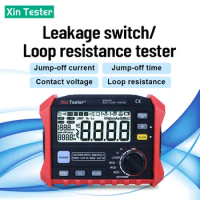 Xin Tester XT5910 Digital Resistance Meter Leakage Switch Tester RCD/Loop RCD Multimeter 1000 Data Storage Megohmmeter