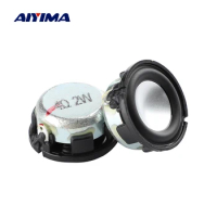 AIYIMA 2Pcs 1 Inch Mini Sound Speaker 24MM 28MM 4 8 Ohm 2W 3W Full Range Audio Speaker Neodymium Loudspeaker DIY Home Theater