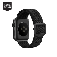 【CaseStudi】AppleWatch Ultra/9/8 49/45mm Ballistic 運動型錶帶_黑色(相容 Apple Watch)