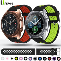 For Samsung Galaxy Watch 3 45mm 41mm Strap Sport Silicone Watchbands 20mm 22mm Watch band Bracelet Galaxy Watch 46mm Active 2