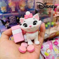 Kawaii Miniso Disney Lucifer Marie Cat Blind Box Figure Anime Mysterious Surprise Box Fluffy Cat Guess Bag Toy Birthday Gifts
