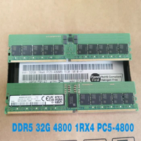 1PCS For Samsung Server Memory DDR5 32G 32GB 4800 1RX4 PC5-4800 ECC REG RDIMM