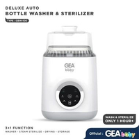 GEA BABY Deluxe Auto Bottle Washer & Sterilizer GBW 100 / Pencuci Botol / Steam Bottle / Sterilizer