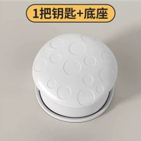 磁啜抽屜鎖免打孔牀頭櫃子門隱形磁力辦公桌暗裝感應鎖兒童安全鎖