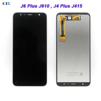6.0" LCD Display J6 Plus For Samsung Galaxy J6 Plus J610 Touch Screen Digitizer For Samsung J4 Plus J415 LCD Display Replacement