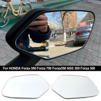 For HONDA Forza 350 Forza 750 Forza350 NSS 350 Accessories Convex Mirror Increase Rearview Mirrors Side Mirror View Vision Lens