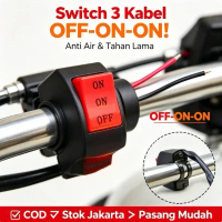 Saklar brecket stang 3 fungsi on on off universal saklar braket stang on on off 3mode Motorcycle