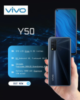USED / Refurbished Vivo Y50 4G LTE (8GB RAM + 128GB ROM) – Daily Use Smartphone