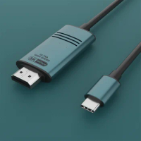 HDMI-compatible cable USB converter 8K USB-C to HDMI2.1-compatible Cable screen mirroring device for tv HDMI-compatible Splitter