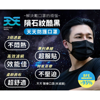 《 天天 》成人平面醫療口罩 隕石黑