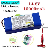 14.8V 10Ah Li-ion Battery For SWING 6000 7000 8000 Electric mopping robot vacuum mop rotating automatic hand push floor scrubber