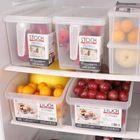 買一送一 日本進口廚房整理冰箱收納盒塑料收納筐籃雞蛋保鮮盒大號儲物盒子 雙十二購物節
