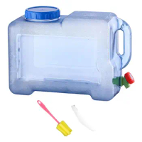 2 Gallon Water Container Water Carrier with Faucet Drink Dispenser Tank Camping