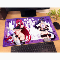 ■預購■【カーテン魂】C105通販｜惡魔高校D×D『莉雅絲 & 姫島朱乃』黒ナースver.軟膠桌墊。[0105]