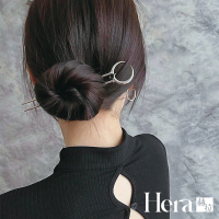 【HERA 赫拉】簡約月牙灣金屬U型髮簪 L111081608(髮簪)