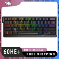 Wooting 60he+ Mechanical Keyboards 3mode USB/2.4G/Bluetooth Wireless Keyboard Gasket Rgb Hot-Swap Custom Gaming Keyboads Gifts