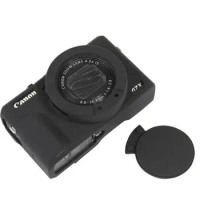 Rubber Silicon Protective Case Body Cover Soft camera bag for Canon Powershot G7 X Mark III mark 3 G7X 3 Premium Com Frame Skin