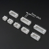 Pengepala DIP, JST PH 2.0, Pin 2P, 3P, 4P, 5P, 6P, 7P, 8P, 9P, 10P, 11P, 12P, Bahan lelaki PH2.0 2mm