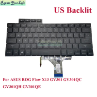 US Backlit Keyboard for ASUS ROG Flow X13 GV301 GV301QC GV301QH GV301QE Gaming Laptop Keyboards Backlight V202526AS1 2619US00